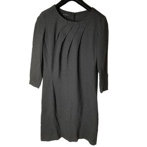 Lafayette 148 dress sleeveless gray size 8